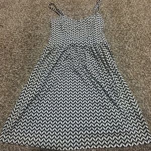 Xhiaration zig zag print dress